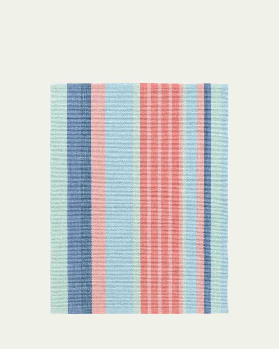 Aruba Stripe Handwoven Cotton Rug, 3' x 12'